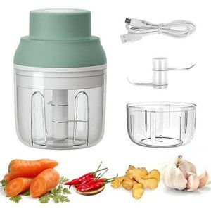 Electric Vegetable Chopper, Garlic Chopper, Rechargeable Electric cutter